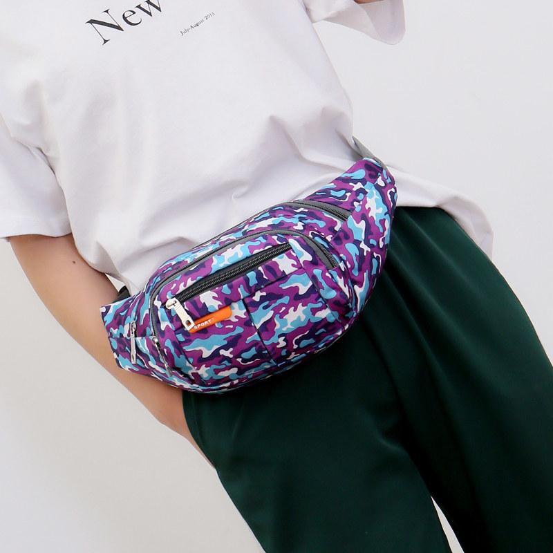 ウエストバッグ 男性用 アウトドア 旅行 防水 迷彩 軽量 撥水 斜めがけ 鞄 メンズ カジュアル 多機能 ..