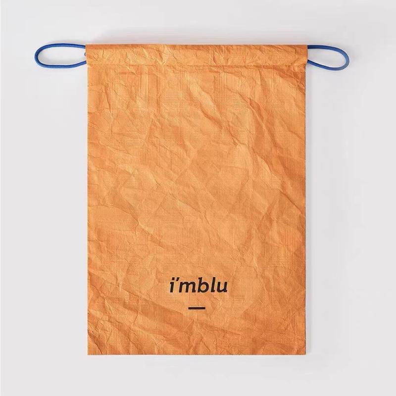 巾着袋 杜ポン紙 ドローストリングバッグ エコバッグ ギフトバッグ ショッピングバッグ 包装袋 防塵袋 UVプリント 平織 無地 20*25cm(x100)