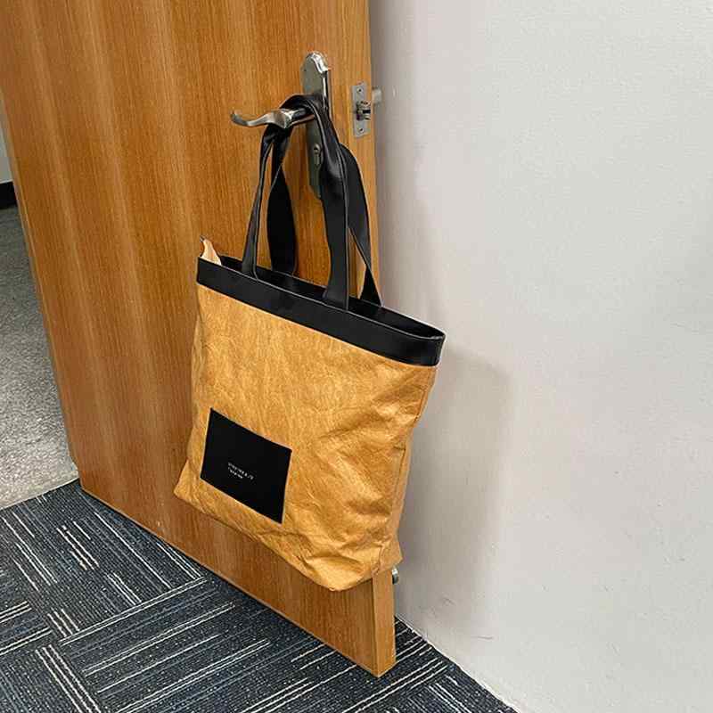 トートバッグ レディース 防水 杜邦紙 大容量 撥水 丈夫 エコバッグ 通勤 通学(x300)