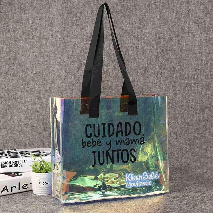 バッグ レディース 手提げ袋 トートバッグ ショッピングバッグ 包装袋 買い物袋 レーザー加工 カスタム(x100)