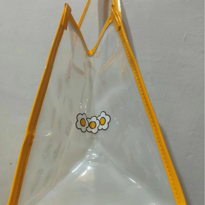 トートバッグ レディース 防水 PVC プリント ギフト 小さめ 誕生日 プレゼント ハンドバッグ 鞄 かわいい 防凍 果物 買い物袋 手提げ(x500)