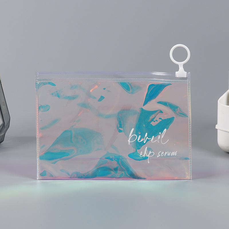 ペンケース 学生 筆袋 アクセサリー ジュエリー コスメ 防水 防塵 収納袋 PVC レーザー加工(x100)