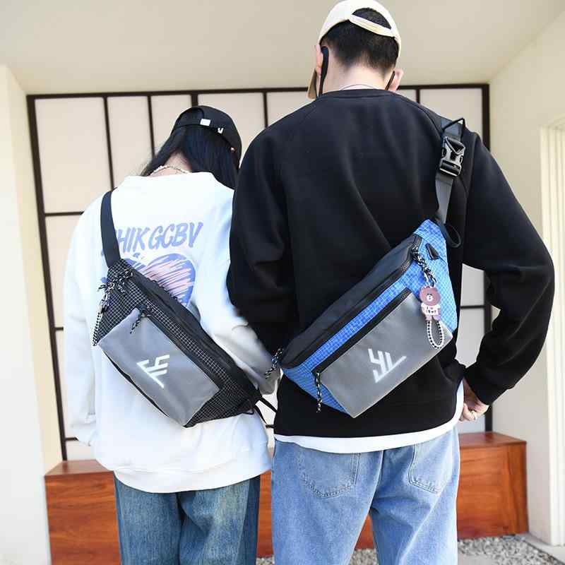 ウエストバッグ レディース メンズ 兼用 防水 ナイロン 大容量 斜めがけ ボディバッグ ショルダーバッ..