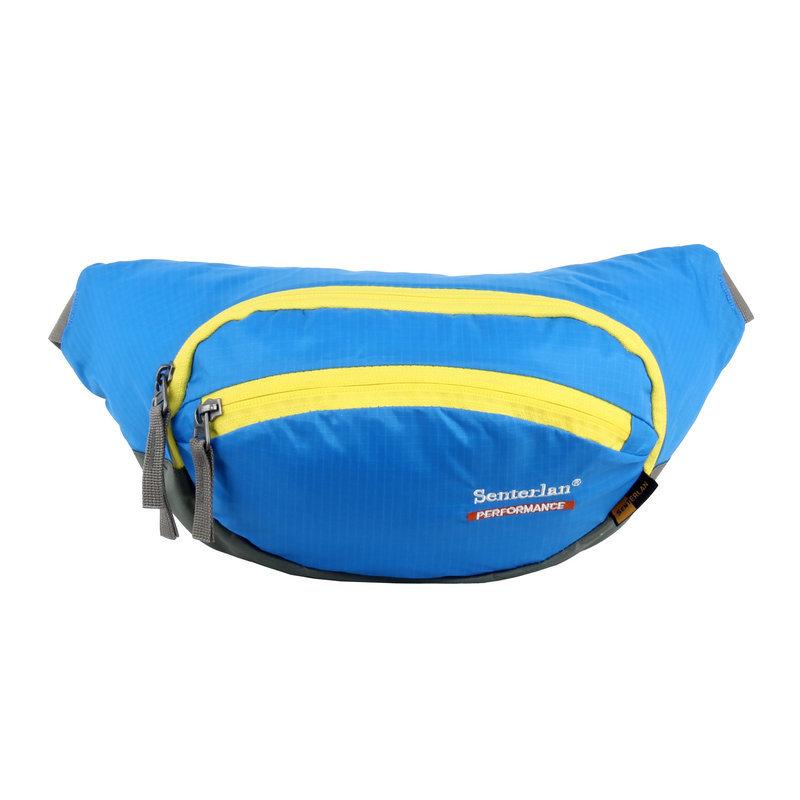 ウエストバッグ 男性用 多機能 アウトドア 運動用 ランニング 登山 旅行 防水 軽量 黒 赤(4)