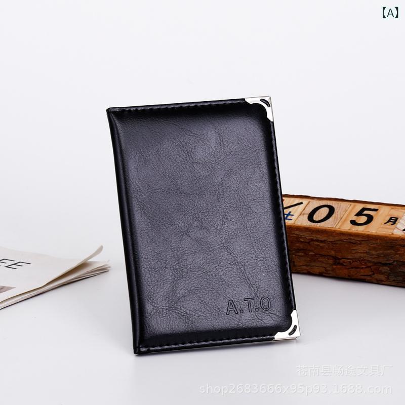 パスポートケース レディース メンズ レザー チケットホルダー カード入れ付き 無地 ブラック ピンク系 ゴールド