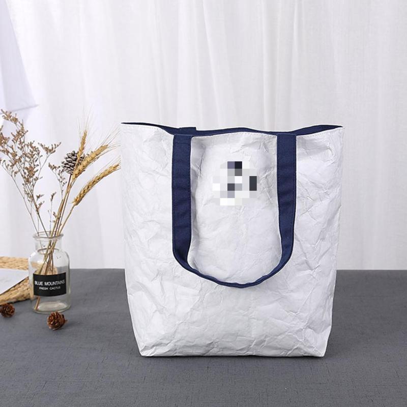 紙袋 ショッピングバッグ 手提げ袋 デュポン紙 タイベック プリント スクリーンプリント ギフト 包装袋(x100)