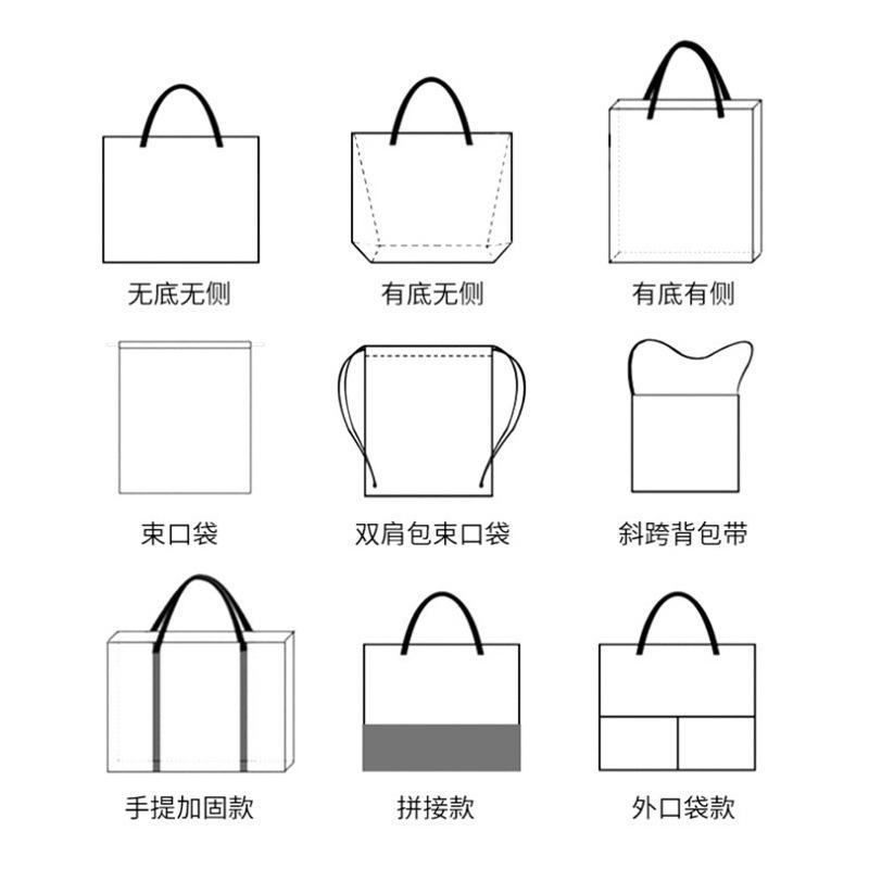 紙袋 レディース メンズ ロゴプリント エコバッグ 買い物袋 手提げ袋 洗える 破れにくい レトロ ヴィンテージ UVプリント(x50)