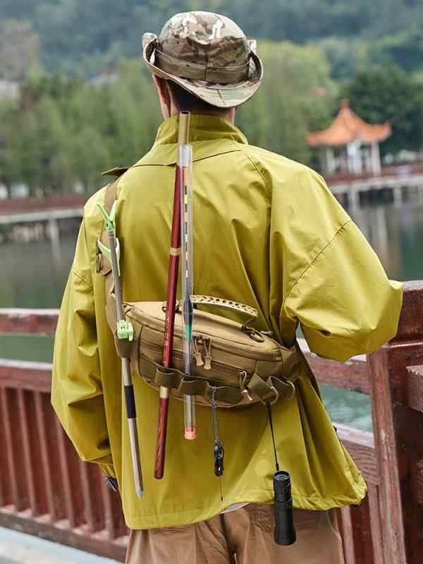 ウエストバッグ 男性用 メンズ tactical アウトドア 撥水 ナイロン スポーツ 登山 サイクリング ランニ..