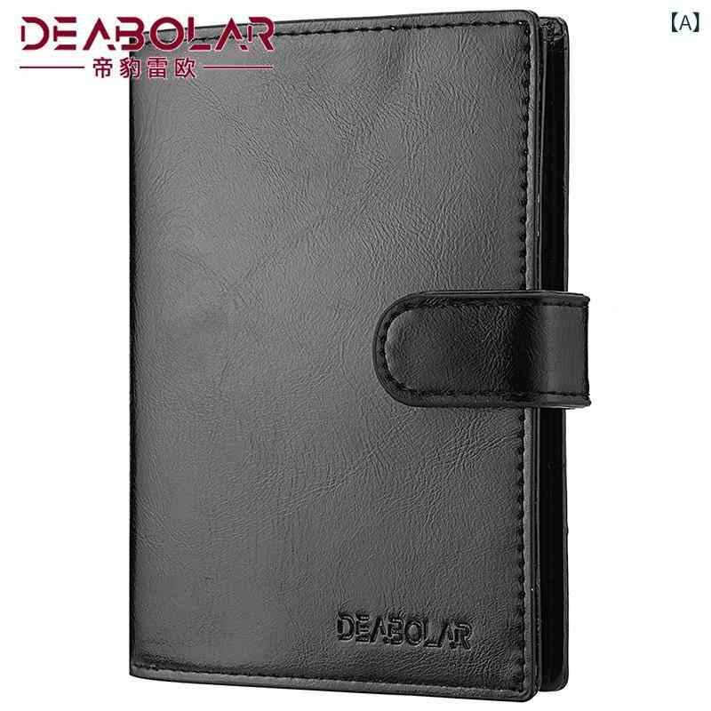 パスポートケース メンズ カードケース 大容量 ドキュメントケース 証件 収納 整理 PUレザー 黒 ブラック ブラウン(x3)