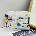 財布 レディース メンズ パリ エッフェル塔 風景柄 カードケース パスポートケース ポリエステル 大容量 旅行 普段使い かわいい(x120)