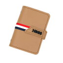 カードケース メンズ 男性用 PUレザー マルチカードケース 大容量 20枚カード収納 サイドポケット付き ビジネス 通勤(x12)