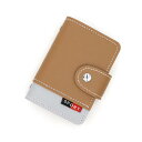 カードケース メンズ 男性用 PUレザー マルチカードケース 大容量 カード入れ 定期入れ 名刺入れ 20枚カード収納 2サイドポケット付き ビジネス 通勤(x...