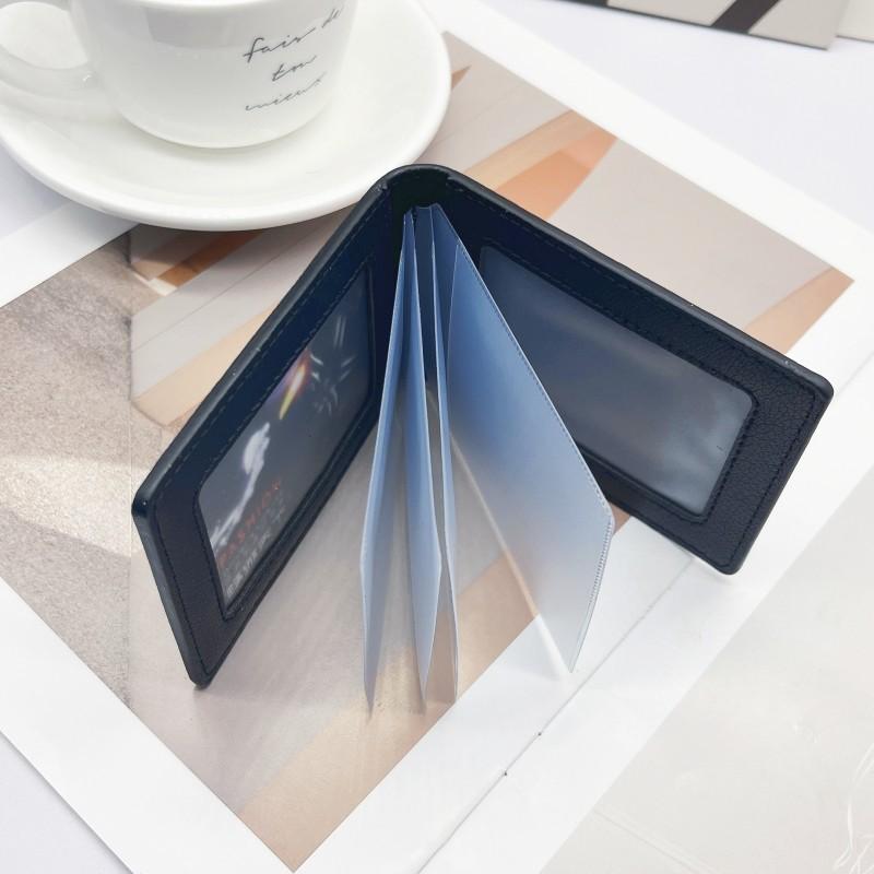 パスポートケース メンズ レディース兼用 レザー 革 防水 ドキュメントケース 免許証 カード入れ ブラック(x10)