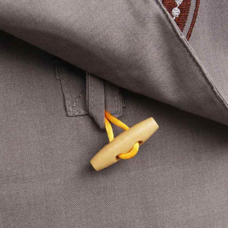 僧侶用品 僧侶 衣服 収納袋 コットン 禅修袋 法衣鞄 ウエストバッグ ショルダーバッグ 無地 アースカラ..