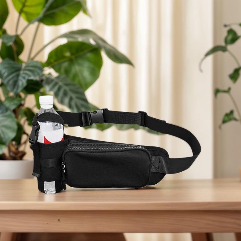 スポーツ腰バッグ 大容量 防水 メンズ レディース 兼用 撥水 オックスフォード 軽量 拡張可能 伸縮 普段使い アウトドア ランニング ジョギング ウォーキング 斜めがけ ボディバッグ(x2)(4)