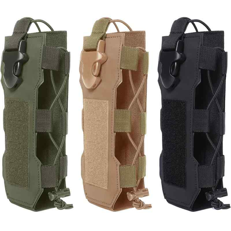 スポーツ用ウエストポーチ 男性用 MOLLEシステム対応 多機能 調節可能 アウトドア 登山 ランニング 撥..