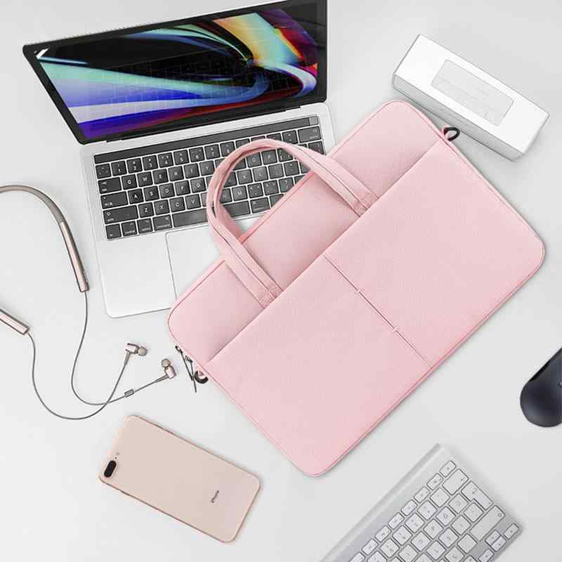 パソコンバッグ レディース 防水 13インチ 14インチ 156インチ対応 PCバッグ 手提げ 肩掛け ラベンダー パープル ブラック ピンク 碧緑 ライトグレー スカイブルー 通勤 通学(x3)