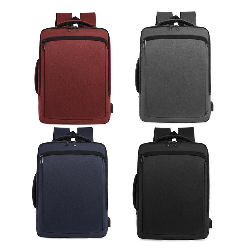 リュックサック メンズ レディース ビジネス 通勤 USBポート付き 撥水 ナイロン パソコン 13インチ 無..