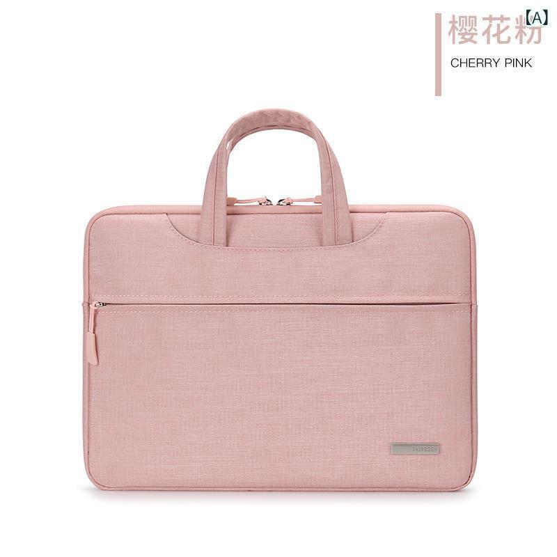 PCバッグ レディース メンズ 133インチ 156インチ A4 手提げ ält 革風 撥水 2way 通勤 通学 かわいい ピンク系 グレー