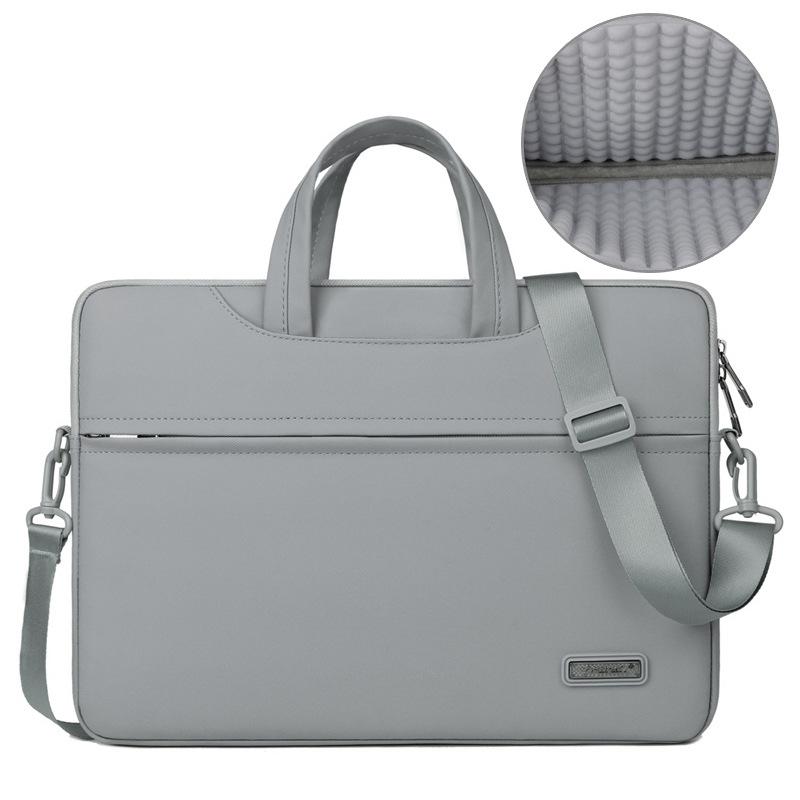 パソコンバッグ レディース メンズ 防水 PUレザー 13インチ 14インチ 156インチ 薄型 軽量 撥水 PCバッグ 衝撃吸収 通勤 通学