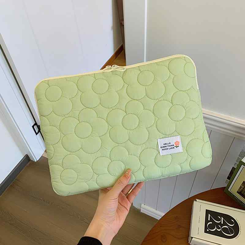 iPad タブレットケース カバー かわいい 花柄 ノートパソコン インナーバッグ 11インチ 13インチ 14インチ 15インチ 防水 撥水 軽量