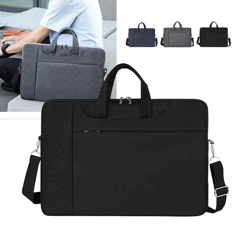 ビジネスバッグ 男性用 鞄 大容量 防水 撥水 オックスフォード布 A4 PCバッグ 14インチ 通勤 手提げ 肩掛け 斜めがけ 3way グレー ブルー ブラック