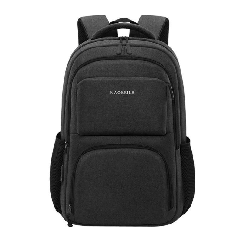 リュック レディース メンズ ビジネス 通勤 撥水 大容量 A4 PC収納 16インチ 耐摩耗性 ポリエステル 黒..