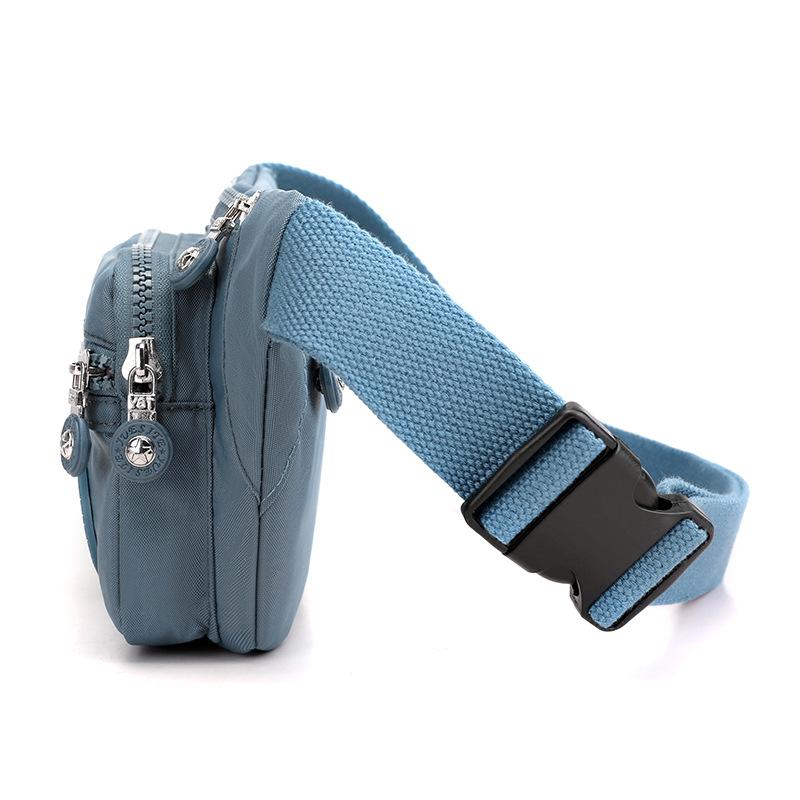 ボディバッグ レディース アウトドア スポーツ ウエストバッグ 軽量 撥水 ナイロン ストリート カジュアル 黄色 ワインレッド 紫色 黒 オレンジ 紺色 水色 ブルー