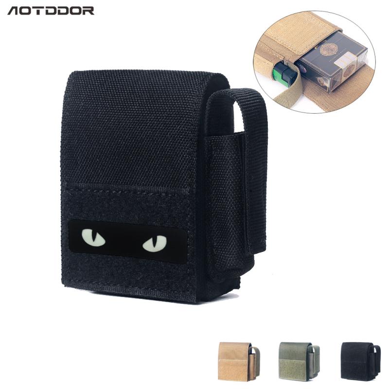 ウエストバッグ メンズ 多機能 MOLLE タクティカル 小物入れポーチ 煙草ケース ライター収納 撥水 ナイ..