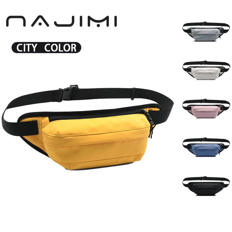 ウエストバッグ メンズ レディース 軽量 撥水 伸縮性 ボディバッグ アウトドア スポーツ 運動 登山 ジ..