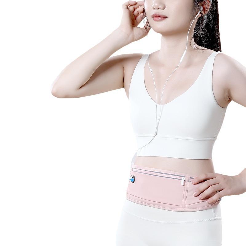 スポーツ用ウエストポーチ レディース 軽量 大容量 ランニング ジョギング 揺れにくい 撥水 ナイロン製..