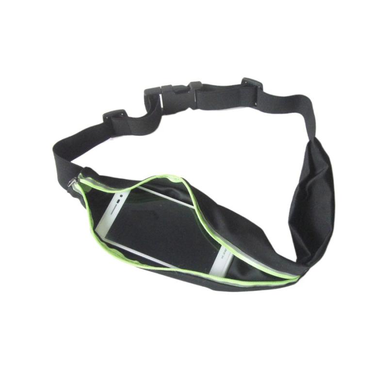 ウエストバッグ 男性用 女性用 リフレクター 防水 ナイロン スポーツ ランニング 鞄 軽量 撥水 収納 ジ..