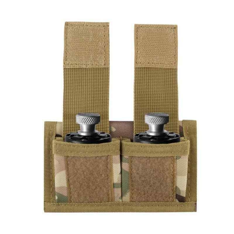 ウエストバッグ MOLLE ミリタリー 付属品 ポーチ アウトドア サバゲー 登山 作業用 釣り 多機能 ブラック カーキ 軍緑