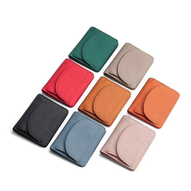 財布 レディース 革 二つ折り スキミング防止 RFID カードケース ミニ財布 小銭入れ コインケース ビジ..