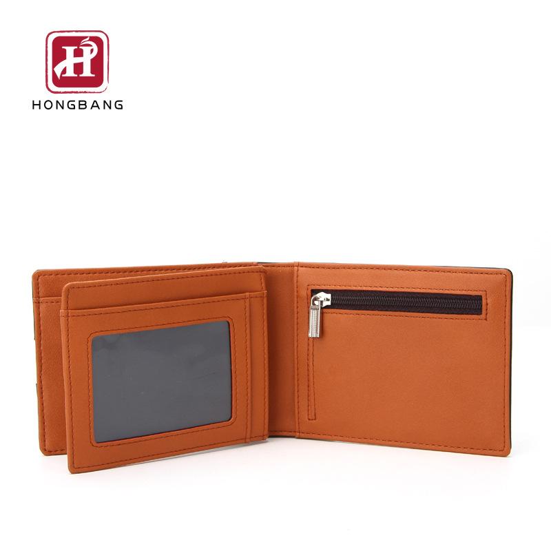 カードケース 男性用 薄型 ミニ財布 コインケース スキミング防止 PUレザー ブラウン系(x100)