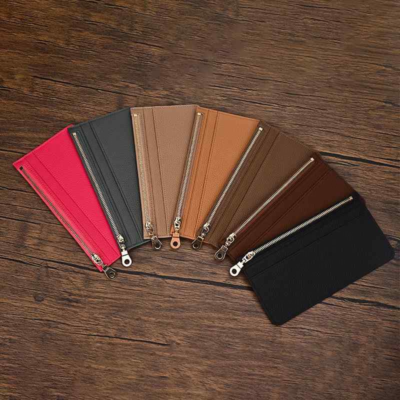 カードケース メンズ 男性用 革 多機能 コインケース パスケース 定期入れ 薄型 スリム 無地 カード入れ スキミング防止 深グレー(x100)