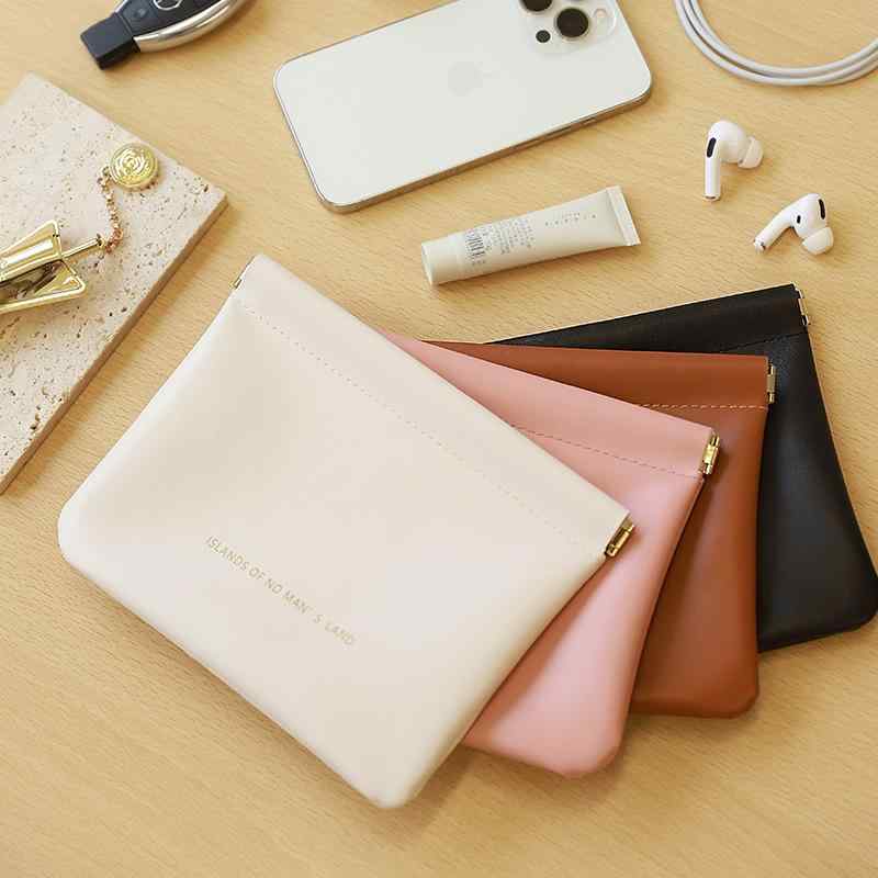 小物入れ レディース ミニポーチ 携帯用 多機能 ガジェットケース 大容量 コインケース イヤホンケース..