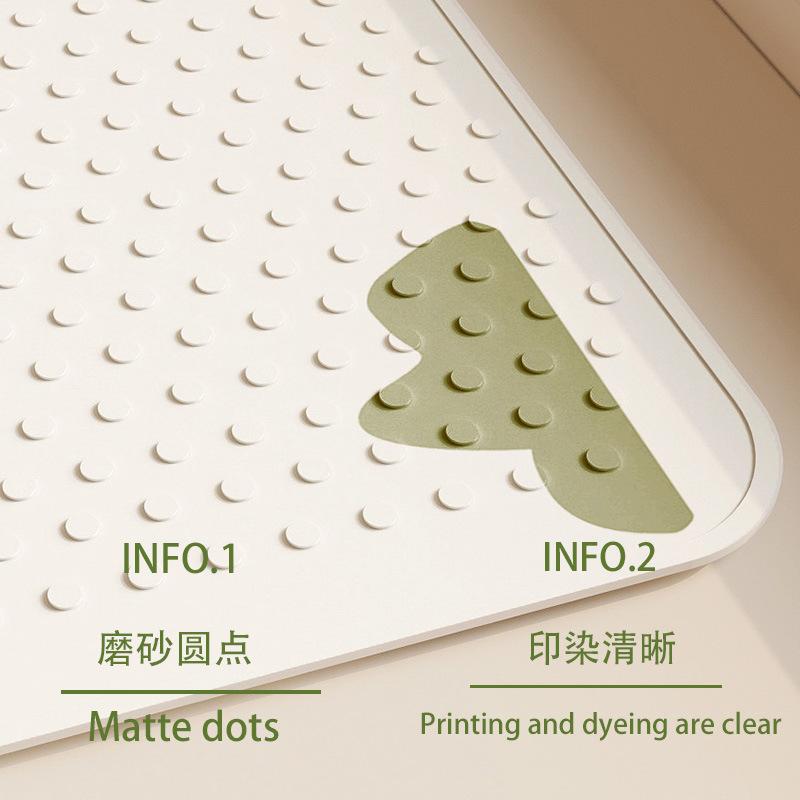 マット レディース ベビー キッズ 浴室 バスマット 吸盤 滑り止め PVC 水洗い かわいい 動物 アニマル ..