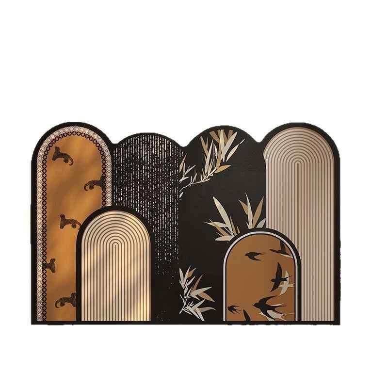 足拭きマット 珪藻土 バスマット 浴室マット 異形 吸水 速乾 トイレマット ドアマット 滑り止め 梅 雀 ..