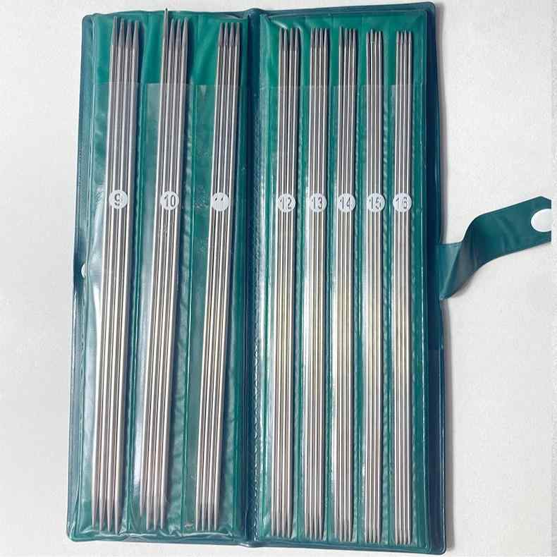 編み針 レディース 手編み道具 セット ステンレス 棒針 9号 10号 11号 12号 13号 14号 15号 16号(x50)