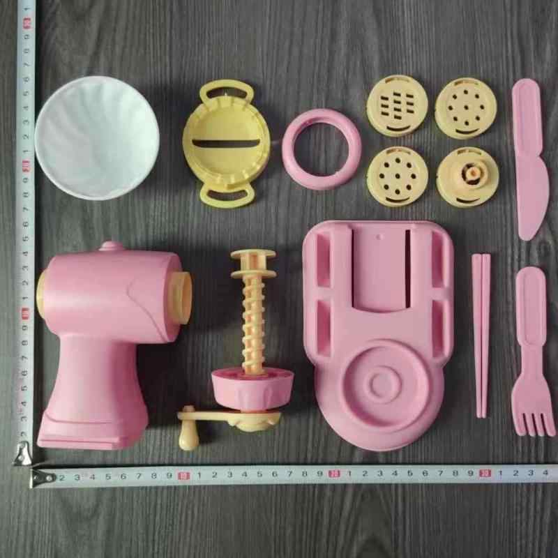 粘土おもちゃ 子供用 麺メーカー 道具セット 動物型 知育玩具 手作り 粘土型 プラスチック製(x100)