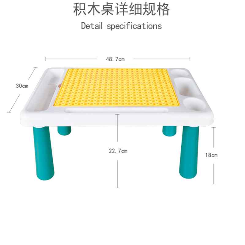 砂遊び キッズ 粘土 セット ブロックテーブル 子供 おもちゃ 多機能 テーブル 室内 砂場 知育玩具 ピンク 橘色 ブルー グリーン パープル イエロー(x3)