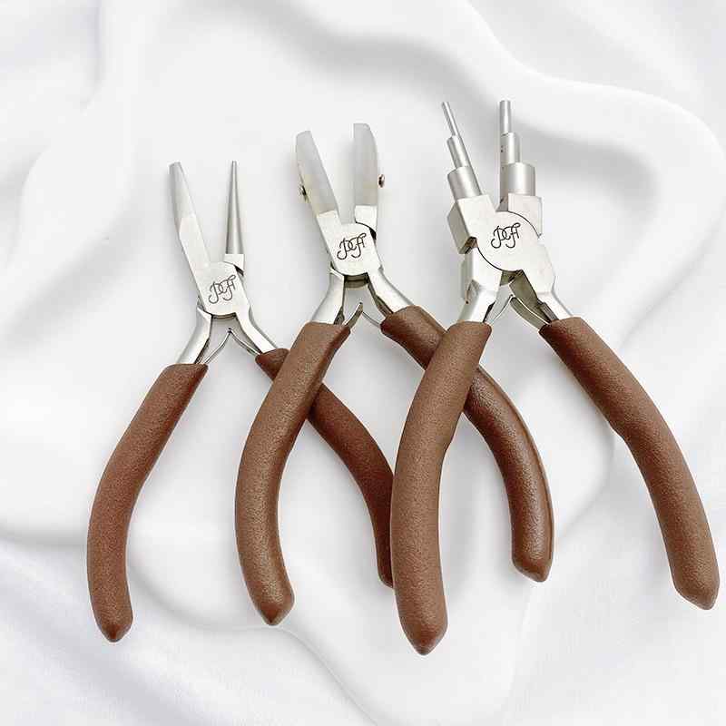 工具 アクセサリー工具セット 精密ペンチ 丸ペンチ ラジオペンチ ニッパー DIY 手芸 ワイヤー アクセサ..