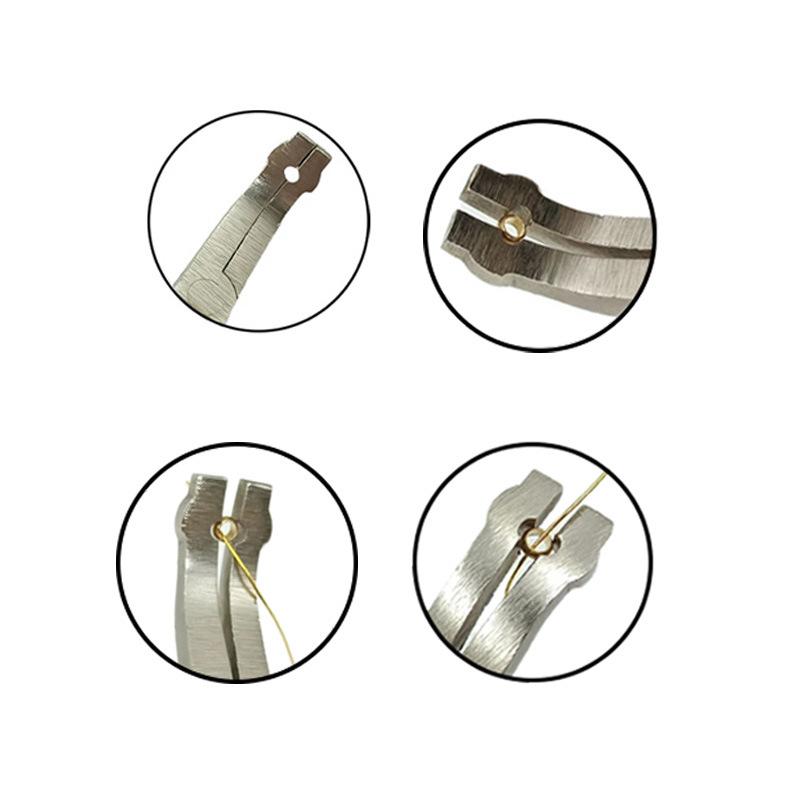 工具 レディース DIY ブレスレット ネックレス ジュエリー アクセサリー 高炭素鋼 ビーズ 手芸 用 串珠..