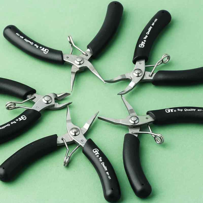 工具 ステンレス製 アクセサリー用 台湾手工芸 鉗子 尖嘴 平口 丸口 ニッパー ワイヤー アクセサリー クラフト DIY