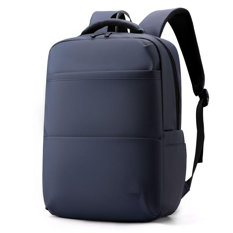 リュックサック ビジネスリュック メンズ レディース 兼用 オックスフォード 大容量 耐摩耗 14インチPC収納可能 脊椎保護 通勤 通学 無地(x500)
