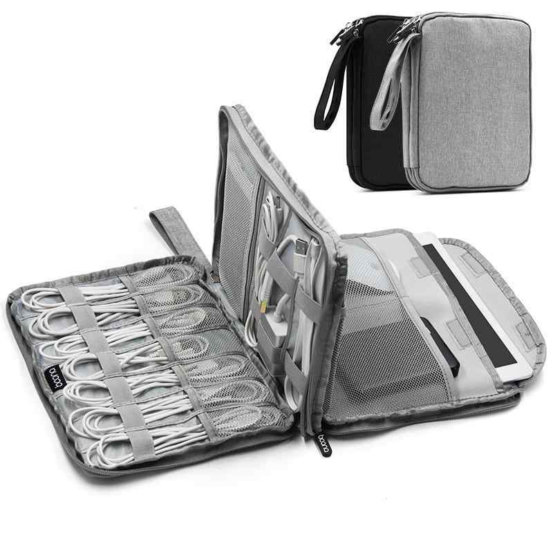 パスポートケース 証件ケース 旅行用 男女兼用 ストライプ柄 多機能収納 ブラック グレー(x3)