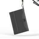 パスポートケース メンズ 男性用 IDカードホルダー スキミング防止 カードケース チケットホルダー 多機能 シンプル 無地 PUレザー ネックストラップ付き ...