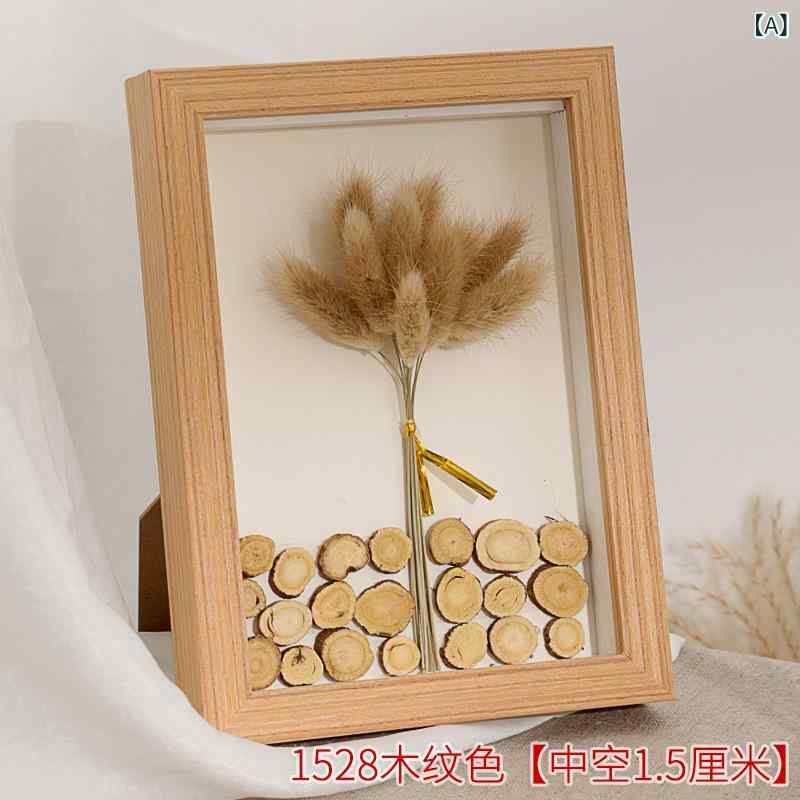 ドライフラワー フォトフレーム diy 標本 フレーム 立体 バラ フレーム アルバム 置物 材料 バッグ 収..