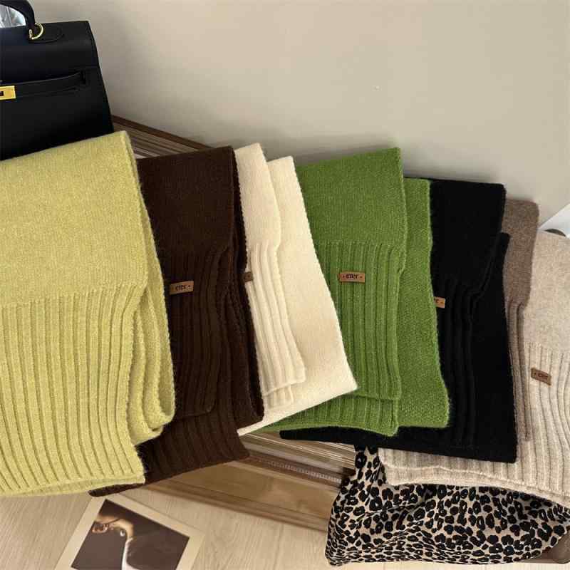 マフラーレディースメンズニット韓国...